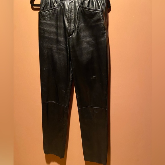 Leather Slacks - Picture 2 of 3